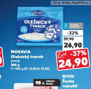 MORAVIA OLENICK TVAROH