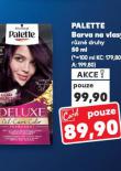 PALETTE BARVA NA VLASY