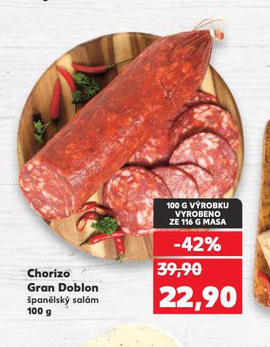 CHORIZO GRAN DOBLON