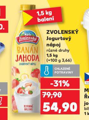 ZVOLENSK JOGURTOV NPOJ