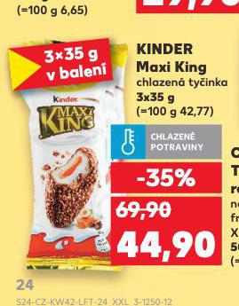KINDER MAXI KING
