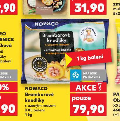 NOWACO BRAMBOROV KNEDLK S UZENM MASEM