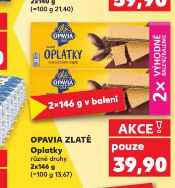 OPAVIA ZLAT OPLATKY