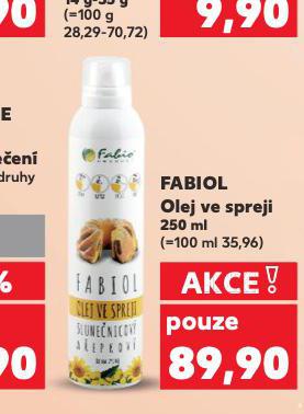 FABIOL OLEJ VE SPREJI