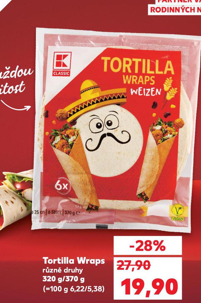 TORTILLA WRAPS