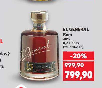 EL GENERAL RUM