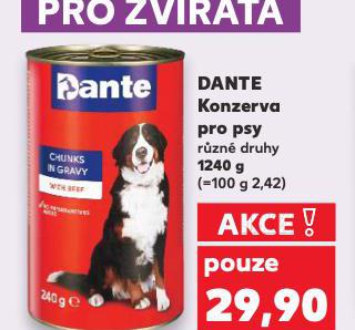 DANTE KONZERVA PRO PSY