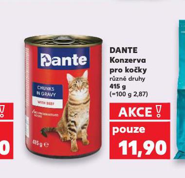 DANTE KONZERVA PRO KOKY