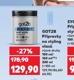 GOT2B PPRAVKY NA STYLING VLAS