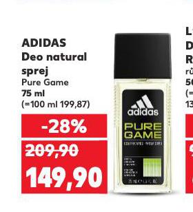 ADIDAS DEO NATURAL SPREJ