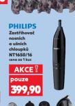 PHILIPS ZASTŘIHOVAČ NOSNÍCH A UŠNÍCH CHLOUPKŮ