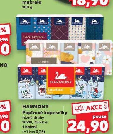 HARMONY PAPROV KAPESNKY