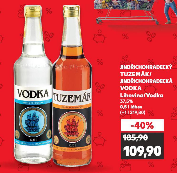 JINDICHOHRADECK VODKA