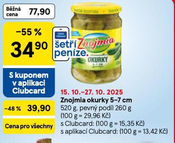 ZNOJMIA OKURKY