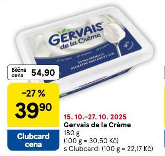 GERVAIS DE LA CREME