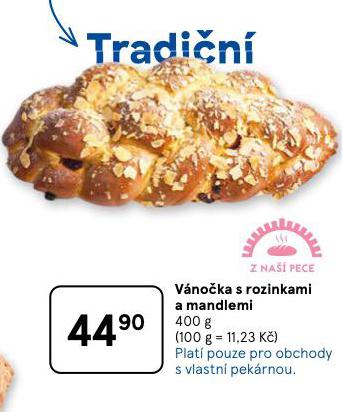 VNOKA S ROZINKAMI A MANDLEMI