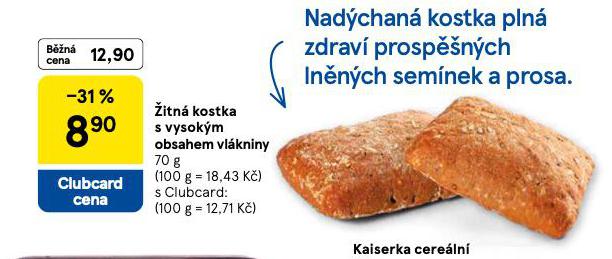 ITN KOSTKA S VYSOKM OBSAHEM VLKNINY