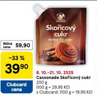CASSONADE SKOICOV CUKR