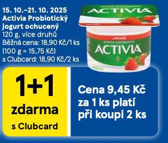 ACTIVIA PROBIOTICK JOGURT OCHUCEN