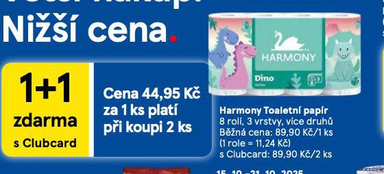 HARMONY TOALETN PAPR