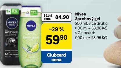 NIVEA SPRCHOV GEL