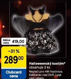 HALLOWEENSK KOSTM