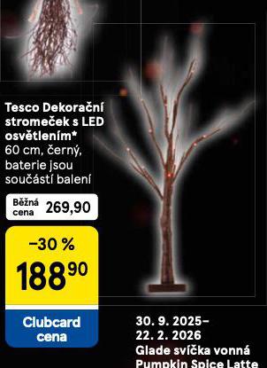 DEKORAN STROMEEK S LED OSVTLENM