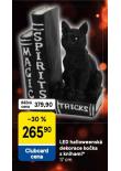 LED HALLOWEENSK DEKORACE KOKA S KNIHAMI