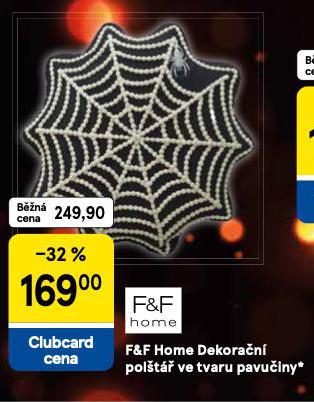 F&F HOME DEKORAN POLT VE TVARU PAVUINY
