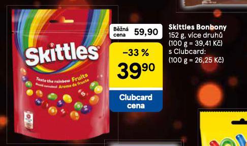 SKITTLES BONBONY