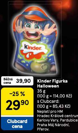 KINDER FIGURKA HALLOWEEN