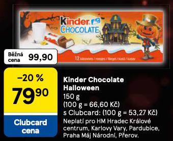 KINDER CHOCOLATE HALLOWEEN