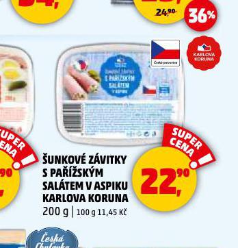 UNKOV ZVITKY S PA͎SKM SALTEM V ASPIKU