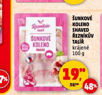 UNKOV KOLENO SHAVED
