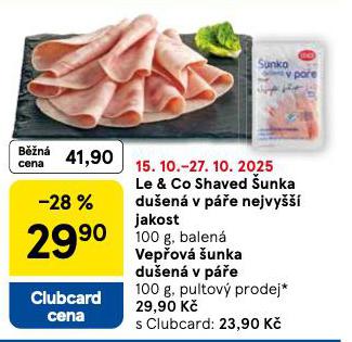LE & CO SHAVED UNKA DUEN V PE NEJVY JAKOST