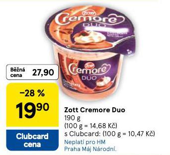 ZOTT CREMORE DUO