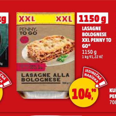 LASAGNE BOLOGNESE