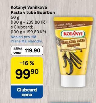 KOTNYI VANILKOV PASTA V TUB BOURBON