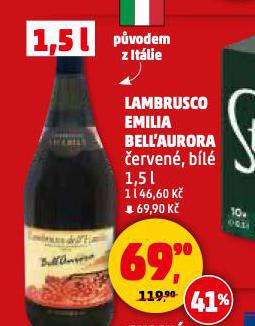 LAMBRUSCO EMILIA BELL'AURORA