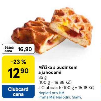 M͎KA S PUDINKEM A JAHODAMI