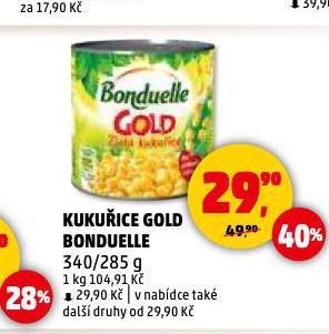 BONDUELLE ZLAT KUKUICE