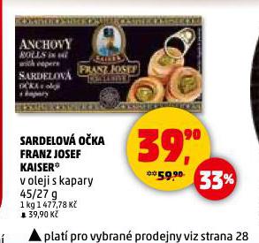 FRANZ JOSEF SARDELOV OKA