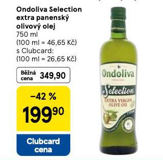 ONDOLIVA SELECTION EXTRA PANENSK OLIVOV OLEJ
