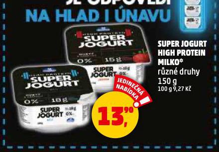 MILKO HIGH PROTEIN SUPER JOGURT