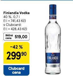 FINLANDIA VODKA