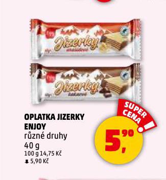 OPLATKA JIZERKY