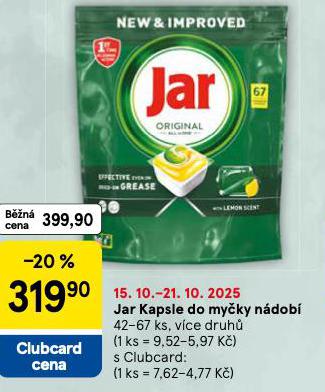 JAR KAPSLE DO MYKY NDOB