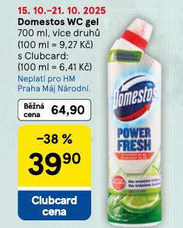 DOMESTOS WC GEL