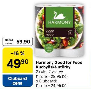 HARMONY GOOD FOR FOOD KUCHYSK UTRKY
