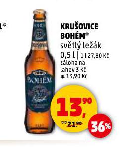 PIVO KRUOVICE BOHM
